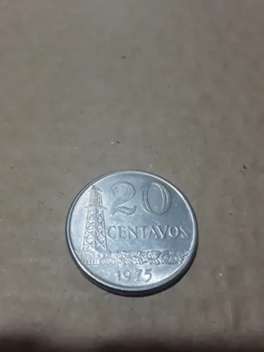 Moeda de 20 centavos de 1975
