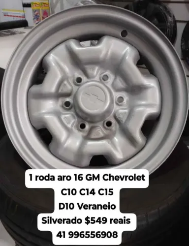 Roda Aro 16 GM Chevrolet. Roda usada em perfeito estado