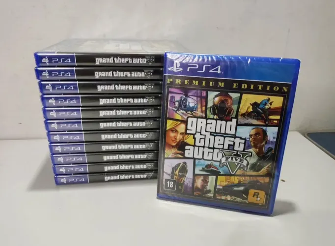 GTA V PS4 e PS5 edição Premium lacrado