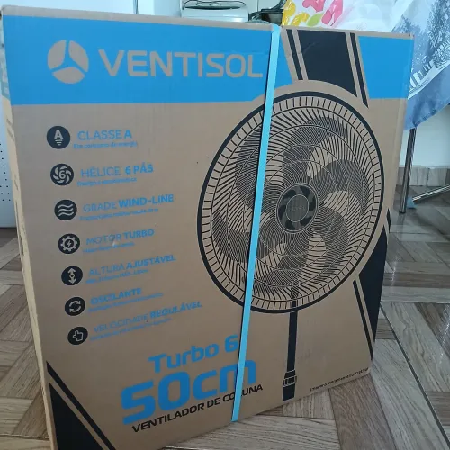 Ventilador coluna  grande, 50 cm.