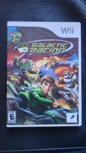 Jogo Nintendo Wii Ben 10 Galactic Racing Mídia Física Original Impecável Usado