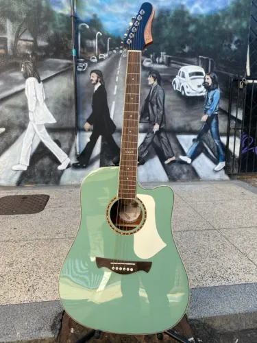 Violão Eletrico Swell Eq Turquoise Green