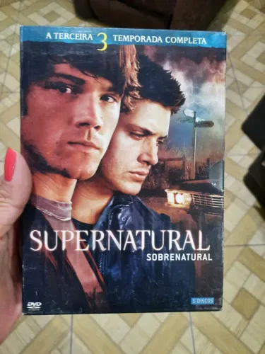 Box DVD Supernatural Temporada 3 completa