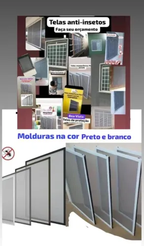 Telas Anti-Insetos temos disponível grandes e pequenas