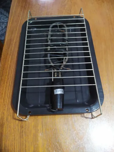 Churrasqueira elétrica bandeja