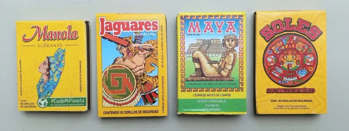 Caixas de fósforos mexicanas