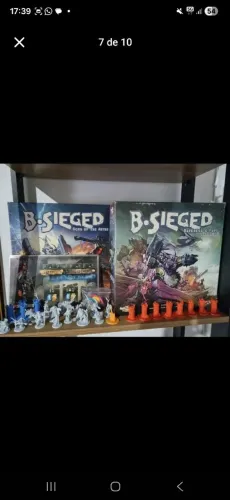Board game com extras e expansão B sieged
