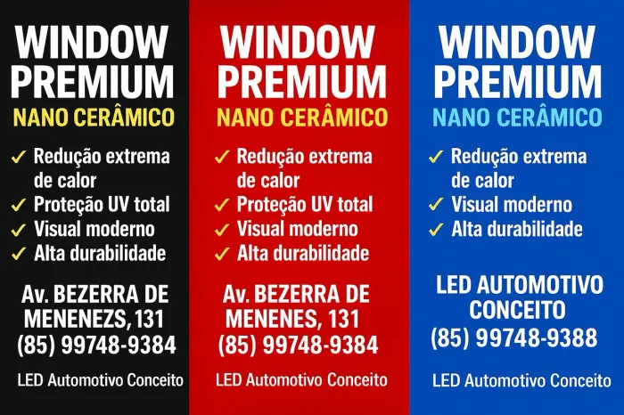 Película Térmica Window Premium Nano Cerâmico 