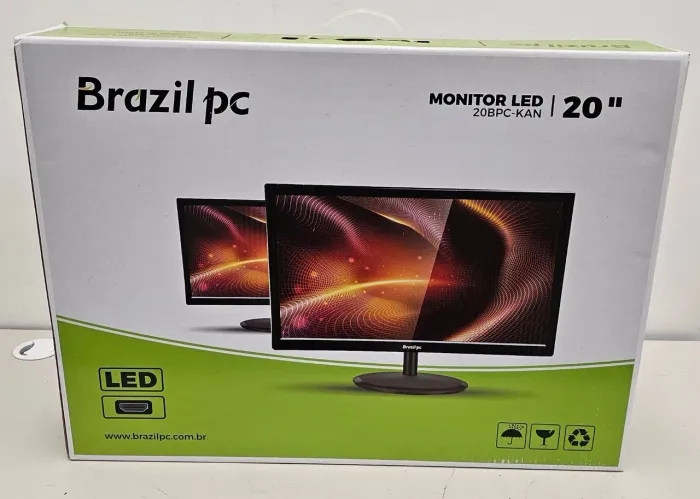 Monitor LED 20" Brazil PC