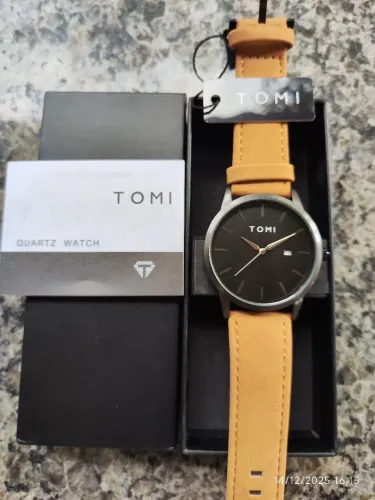 Relógio Tomi Casual Simples Elegante Alta Qualidade Quartz Versátil