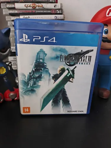 Jogo para PS4 usado mídia física original final fantasy VII 7 Remake
