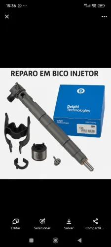 Reparo bico injetor Kia bongo, Sprinter, HR
