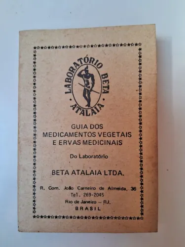 Mini Livro Guia Dos Medicamentos Vegetais E Ervas Medicinais