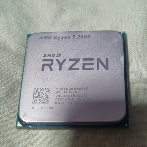 Ryzen 5 2600 CPU.