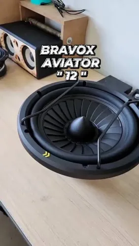 Subwoofer Bravox Aviator 12" 600 rms Modelo Novo