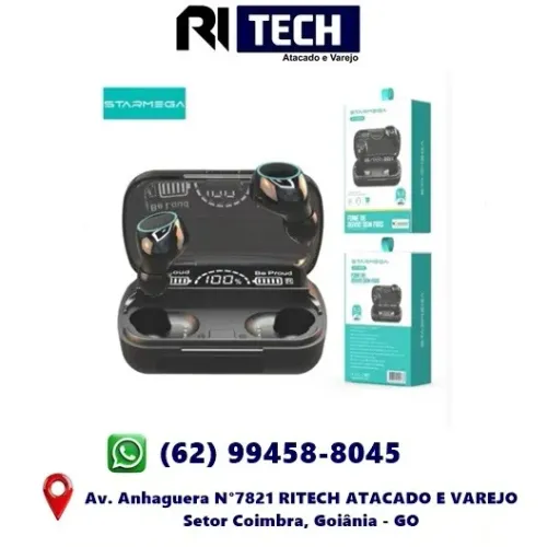 Fone de Ouvido Bluetooth Starmega ST-157 - Qualidade de Som e Conforto
