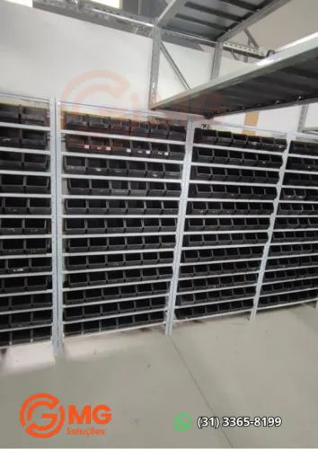 Gaveteiro para organização de parafusos - mini caçamba