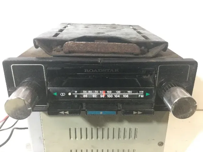 auto radio antigo para carro roadstar
