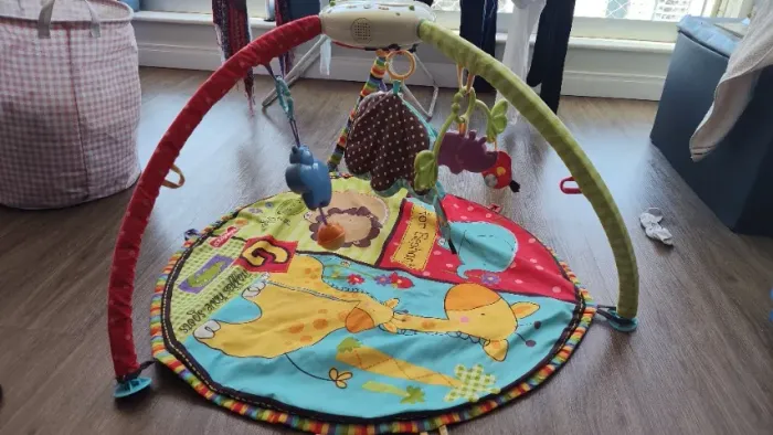 Tapete de Atividades Musical Ginásio Fisher Price Zoológico