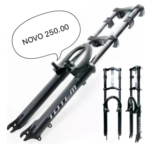 Garfo Suspensão amortecedor Totem para Bicicleta - NOVA! De 250 pra 150