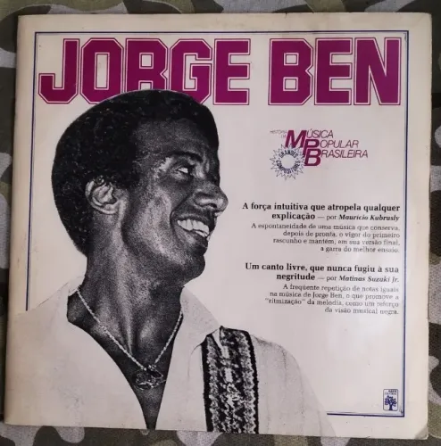 LP Vinil Jorge Ben História Da Música Popular Brasileira Jorge Ben VG+/EX