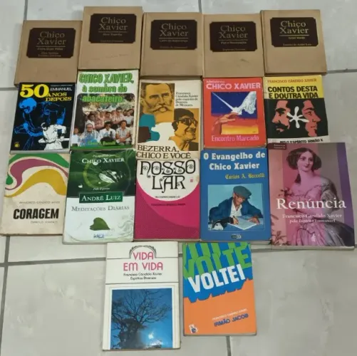 Livros Espíritas. Chico Xavier.