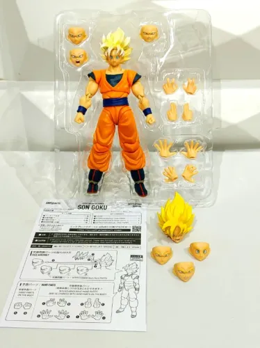 Sh Figuarts Dragon Ball Goku Ssj Full Power C/ Head Custom