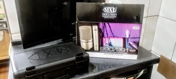 Kit de Microfones Condensadores MXL 990/991