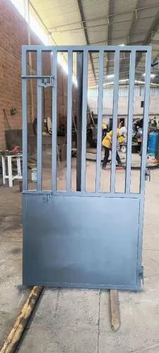 Portão de Aço Reforçado 210x120