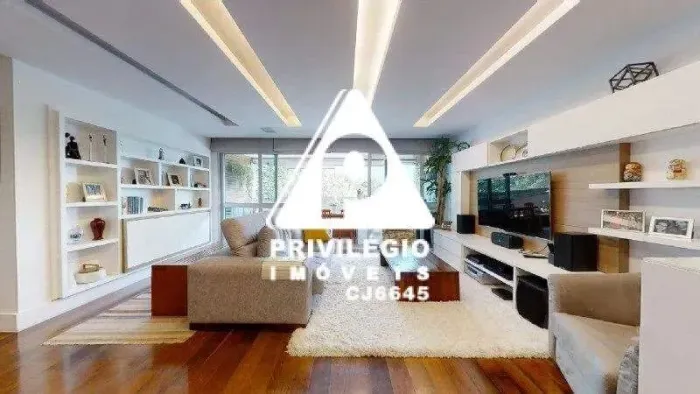 Apartamento à venda, 3 quartos, 1 suíte, 2 vagas, Lagoa - RIO DE JANEIRO/RJ
