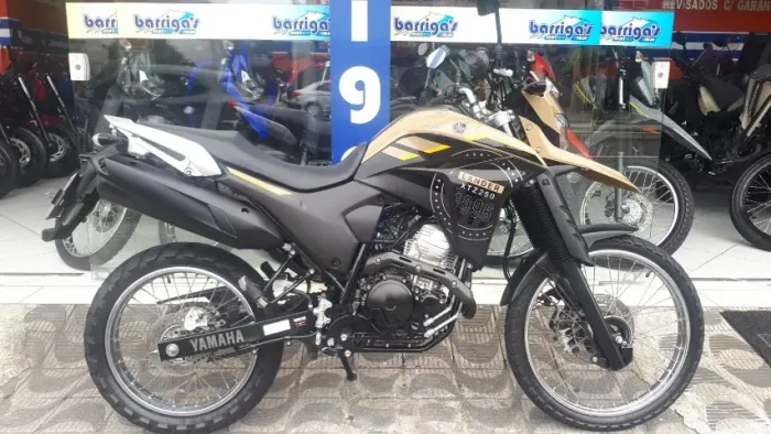 Yamaha Xtz 250 Lander Blue Flex Abs 2023 Bege Único Dono