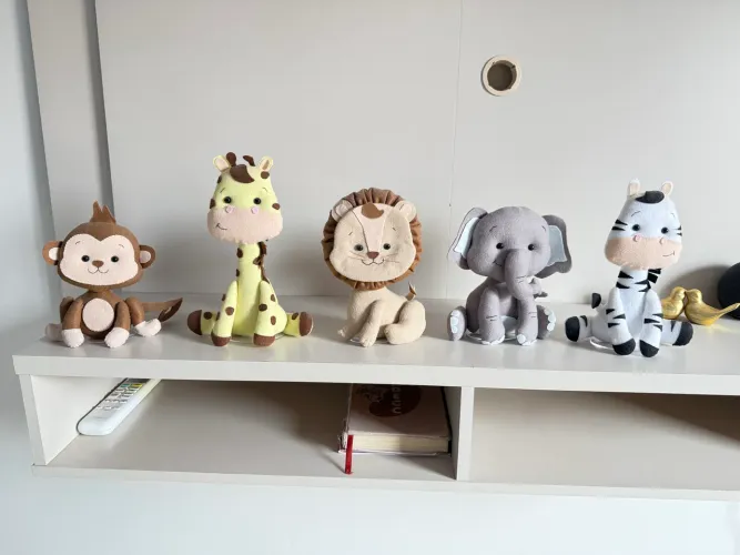 Bonecos de Feltros