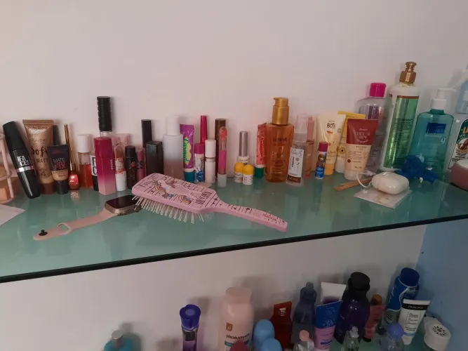 4 Pastileira de vidro para quarto 1.00 x23cm