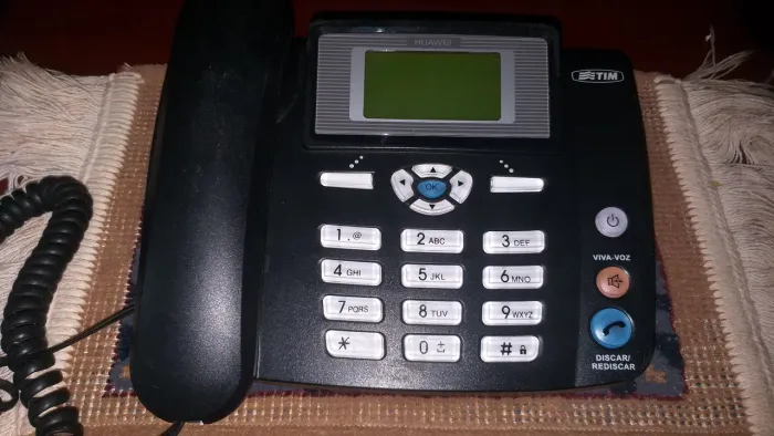 Telefone Rural Huawei ETS3028 Chip Tim Estado de Funcionamento Ok Sem Antena Externa