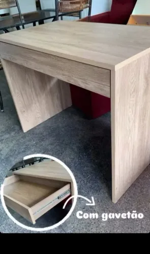 Super promoção de Escrivaninha moderna com gavetão