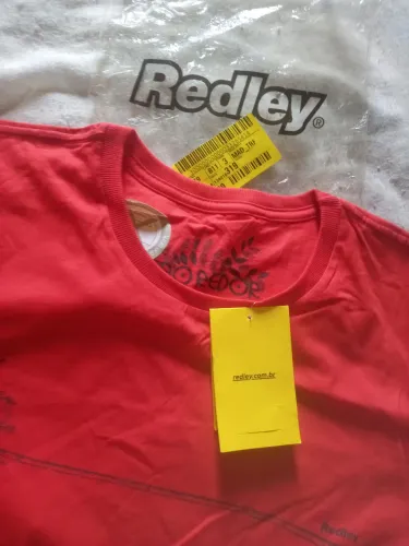 Camiseta Redley Vermelha - Nova com Etiqueta Original