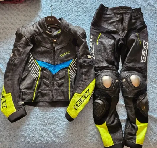 Macacao Texx Pista 2 Peças Azul 2xl