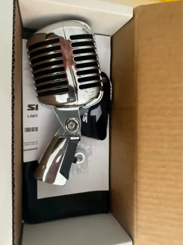 Microfone Dinâmico Shure 55SH - Primeira Linha Premium