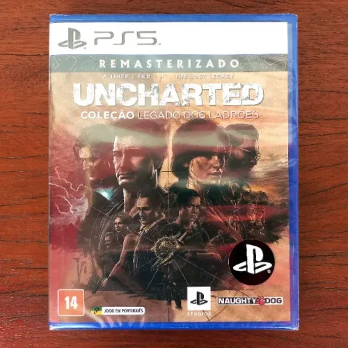 [VENDIDO] - Uncharted Coleção Legado Dos Ladrões PS5 LACRADO