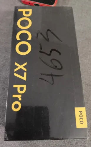 Pocophone x7 pro 512gb novo lacrado