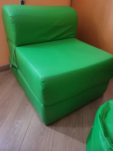 Poltrona Cama Verde Tok Stok