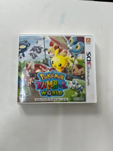 JOGO POKÉMON RUMBLE WORLD SEMINOVO - 3DS