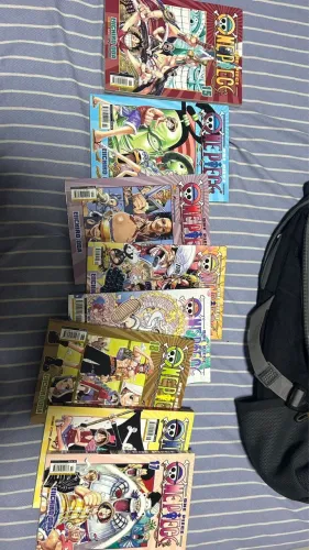Mangas de One piece e de jojo