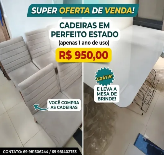 Cadeiras Seminovos