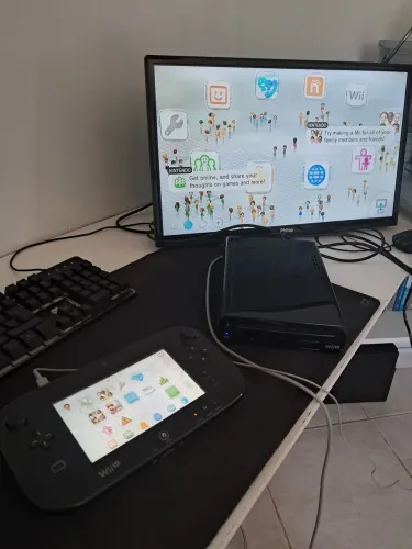 Console WiiU 32 GB desbloqueado