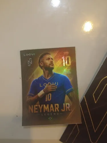 Figurinha Neymar Legend Loovi - Edição Oficial Limitada