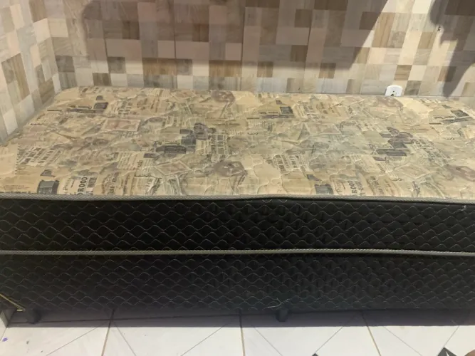 Cama box de solteiro