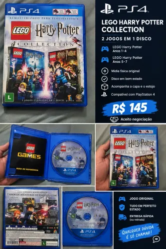 Jogo LEGO Harry Potter Collection - PS4