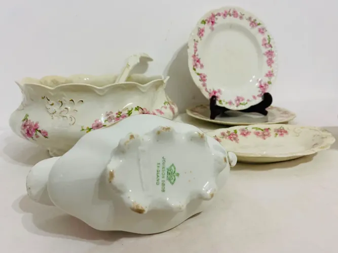 Travessa Vintage Concha SPA Santos Portugal - Perfeito Estado" ou "Relíquia Impecável