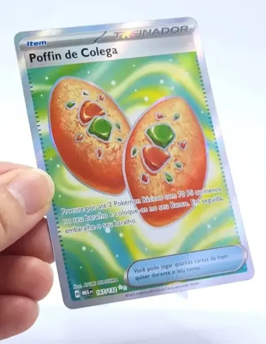 carta pokémon tcg poffin de colega